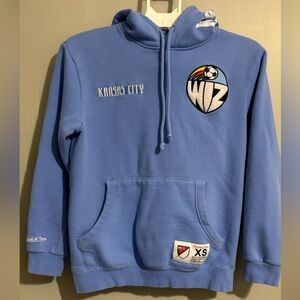 KC Wizards Mitchell & Ness Light Blue MLS Hoodie